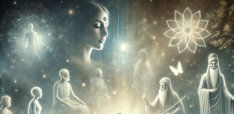 Pillangó, kiterjesztett szárnyakkal repül, a pillangó a reinkarnáció szimbóluma